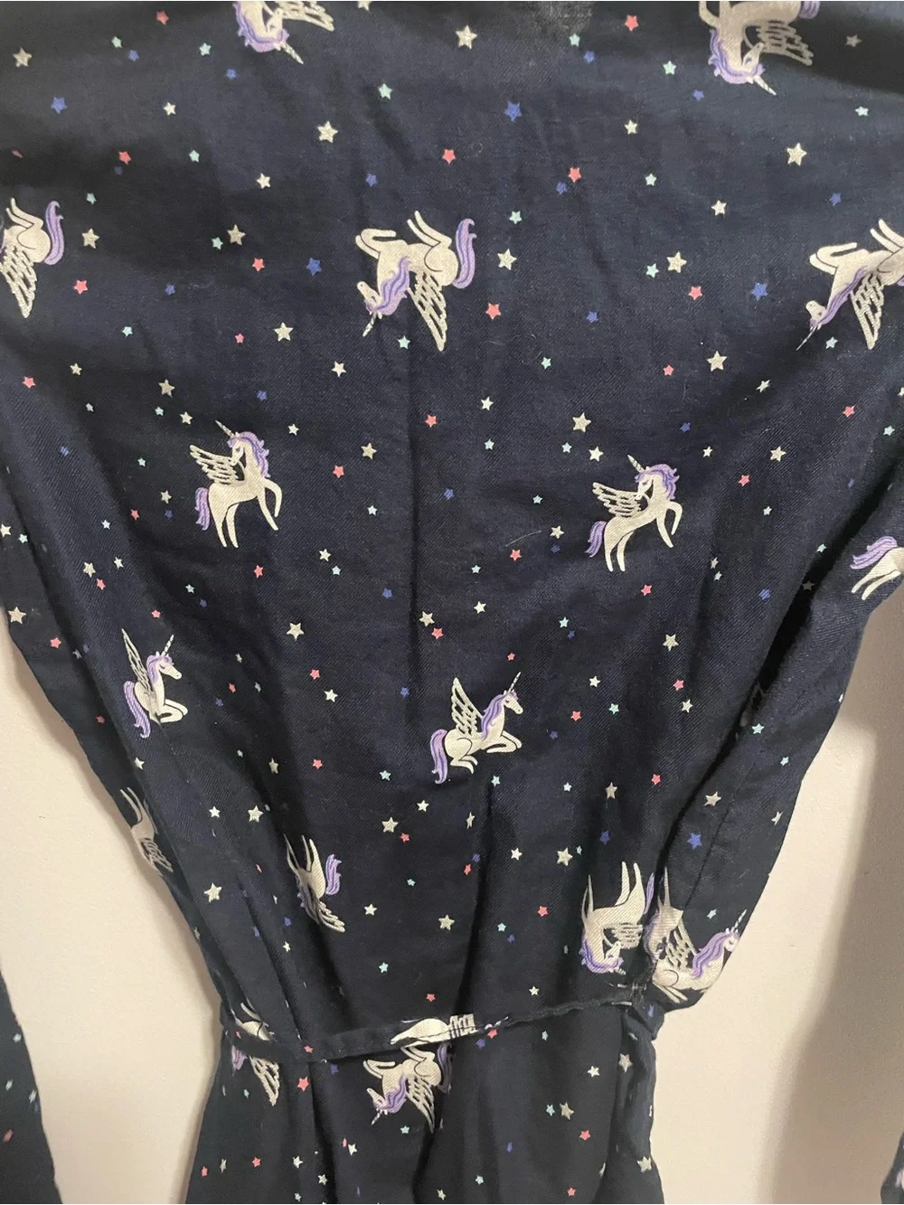 OshKosh B'gosh Navy Unicorn Button-Front long shirt